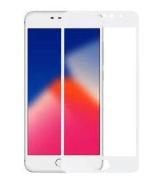 Защитное стекло 3D Meizu M3 Max White