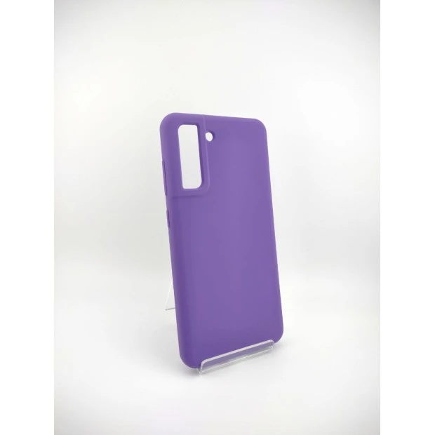 Силикон Original Premium Samsung Galaxy S21 FE (Аметист)