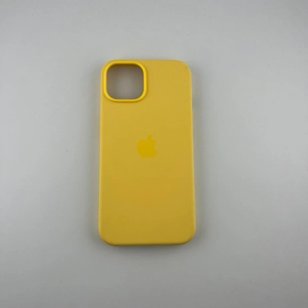 Силіконовий чохол з MagSafe для Apple iPhone 14 (Sunglow)