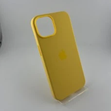 Силіконовий чохол з MagSafe для Apple iPhone 14 (Sunglow)