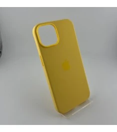 Силіконовий чохол з MagSafe для Apple iPhone 14 (Sunglow)