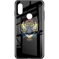 Накладка Luminous Glass Case Xiaomi Redmi 7 (Tiger)