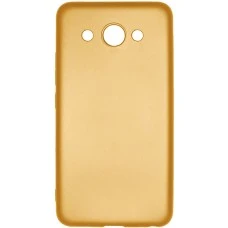 Силикон Soft Color Huawei Y3 2017 Золотой
