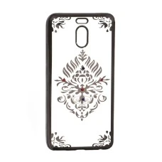 Силикон Kingxbar Diamond Meizu M6 Note (Герб, Серый)