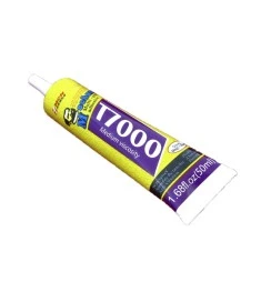 Клей силиконовый MECHANIC T7000, чёрный, 50ml, в тюбике с дозатором