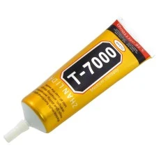 Клей силиконовый T-7000, чёрный, 110ml, в тюбике с дозатором