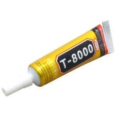 Клей силиконовый T-8000, 15ml, в тюбике с дозатором