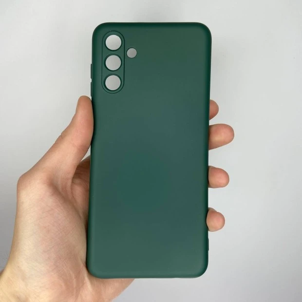 Силіконовий Original 360 Чохол для Samsung Galaxy A04S (2022) (ShutCam) (Хакі)