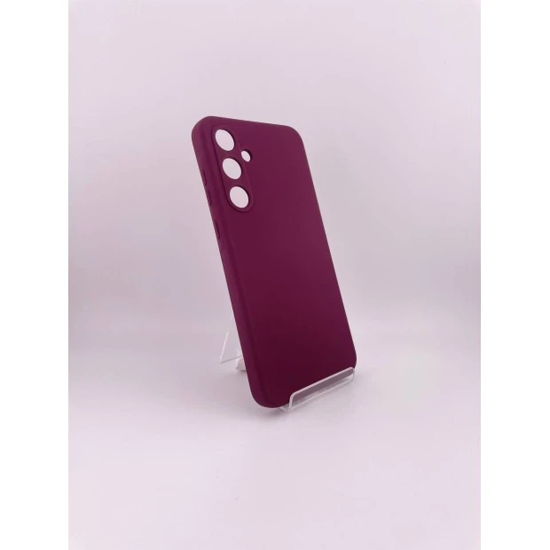 Силікон Оригінал Samsung Galaxy A35 (ShutCam) (Бордовий)