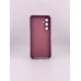 Силікон Оригінал Samsung Galaxy A35 (ShutCam) (Бордовий)