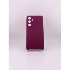 Силікон Оригінал Samsung Galaxy A35 (ShutCam) (Бордовий)