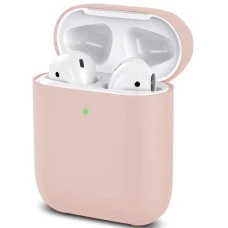 Чехол для наушников Apple AirPods 2 Slim (Pink Send)