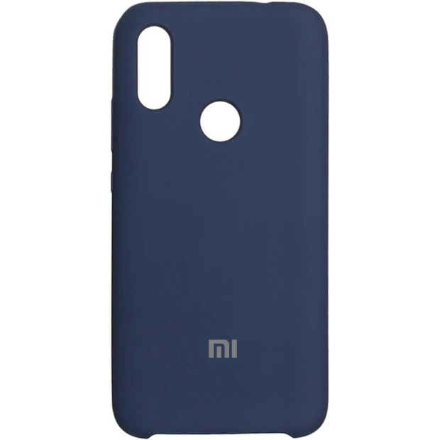 Силиконовый чехол Original Case Xiaomi Redmi 7 (Тёмно-синий)