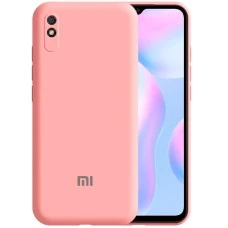 Силикон Original 360 ShutCam Case Logo Xiaomi Redmi 9A (Розовый)