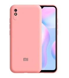 Силикон Original 360 ShutCam Case Logo Xiaomi Redmi 9A (Розовый)