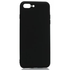 Силикон SMTT Apple iPhone 7/8 Plus (черный)