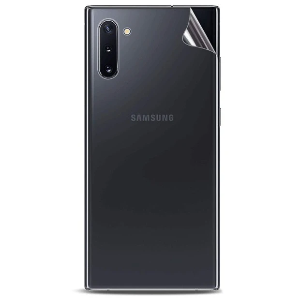 Плівка Silicone Samsung Galaxy Note 10 (задня) (прозора)