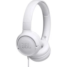 Проводные накладные наушники-гарнитура JBL T500 (Белый)