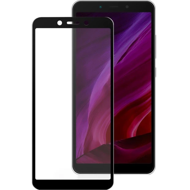 Стекло 5D Japan HD Xiaomi Redmi 7A Black