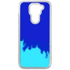 Чехол Aquarium Color Sand Xiaomi Redmi Note 9 (Синий)