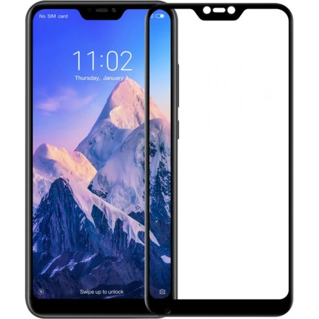 Стекло 3D Xiaomi Redmi Note 6 / Note 6 Pro Black
