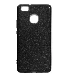 Силикон Glitter Huawei P9 Lite (2017) (Черный)