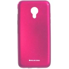 Силиконовый чехол Molan Shining Meizu M3 Note (Розовый)