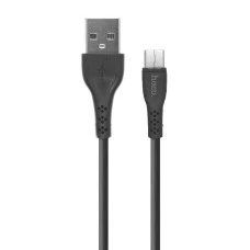 USB-кабель Hoco DU24 Giraffe 8mm (MicroUSB) (Чёрный)