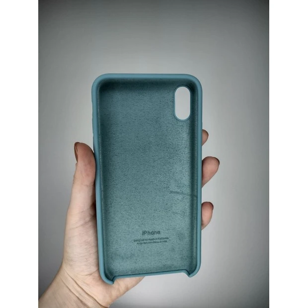 Силикон Original Case Apple iPhone XS Max (Cactus)