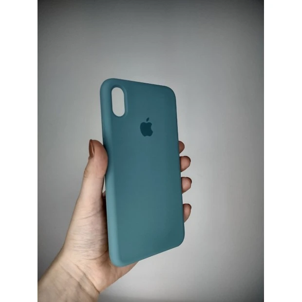 Силикон Original Case Apple iPhone XS Max (Cactus)