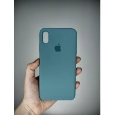 Силикон Original Case Apple iPhone XS Max (Cactus)