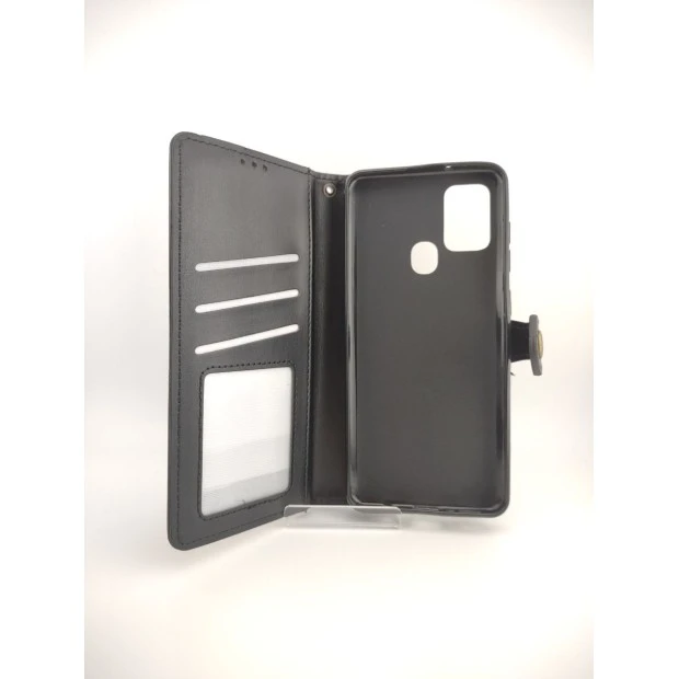 Чехол-книжка Leather Book Gallant Samsung Galaxy A21s (Чёрный)