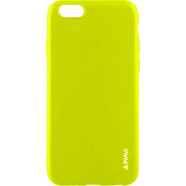 Силиконовый чехол iNavi Color Xiaomi Redmi 4a (желтый)