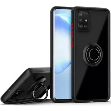 Накладка Totu Ring Armor Case Samsung Galaxy A51 (2020) (Чёрный)