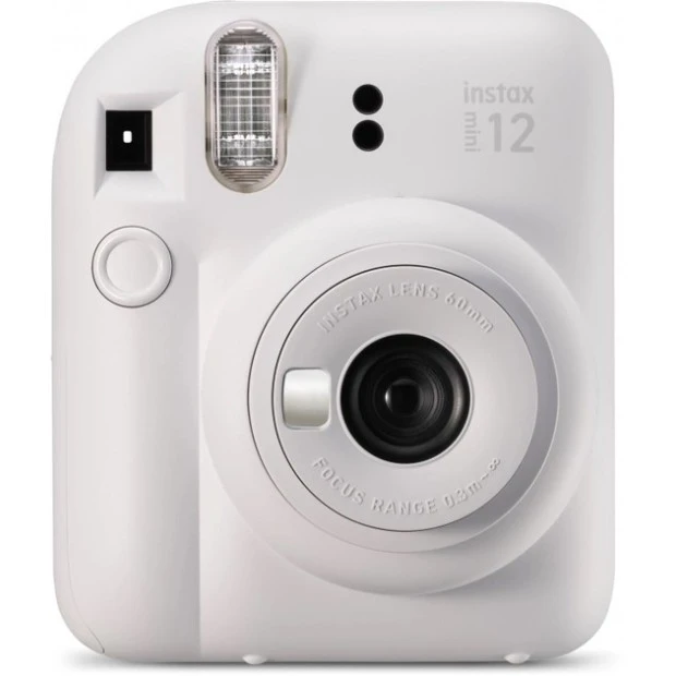 Фотокамера моментального друку Fujifilm Instax Mini 12 (Глиняний білий)