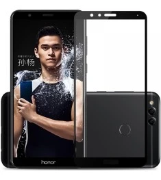 Защитное стекло 3D Huawei Honor 7X Black