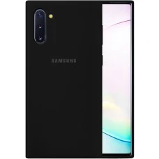 Силикон Original Case Samsung Galaxy Note 10 (Чёрный)