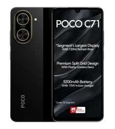 Смартфон Xiaomi Poco C71 4/128GB Black_EU