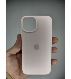 Силикон Original Round Case Apple iPhone 14 (Chalk Pink)