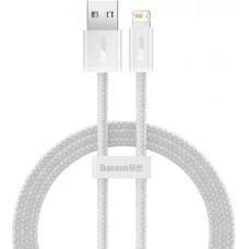 USB Cable Baseus Dynamic 2.4A (2m) (Lightning) (White) CALD000502