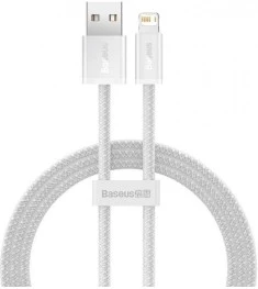 USB Cable Baseus Dynamic 2.4A (2m) (Lightning) (White) CALD000502