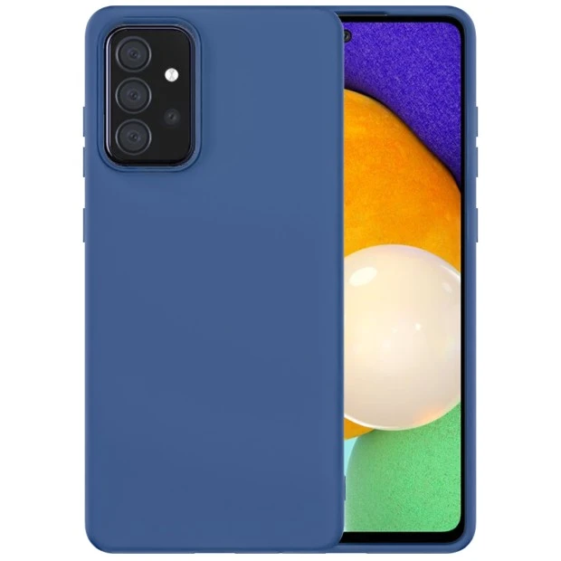 Силикон Wave Case Samsung Galaxy A72 (2021) (Кобальт)
