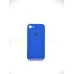 Силіконовий Оригінальний Квадратно-Круглий Чохол для Apple iPhone 7  /  8  /  SE (48) Ультрамарин