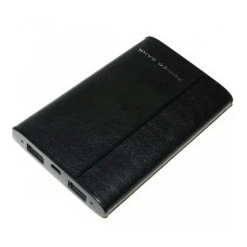 PowerBank Remax 9800mAh (кожа) (Black)