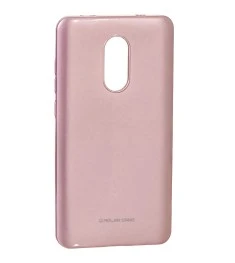 Силикон Molan Shining Xiaomi Redmi Note 4x Розовый