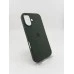 Чохол Apple iPhone 16 Original Round Case Silicone (69) Atrovirens