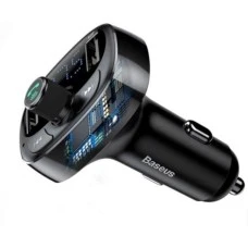 FM - модулятор Baseus S-09 Standart 2USB (Чёрный) CCMT000001