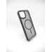 Силикон iPaky Carbon Clear with MagSafe iPhone 14 (Black) Силикон iPaky Carbon Clear with MagSafe iPhone 14 (Black)