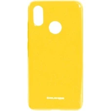 Силиконовый чехол Molan Shining Xiaomi Mi8 (Жёлтый)