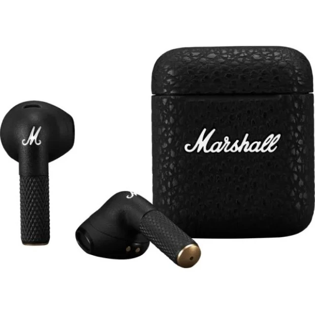 Беспроводные наушники-гарнитура вкладыши Marshall Minor III (Black) K